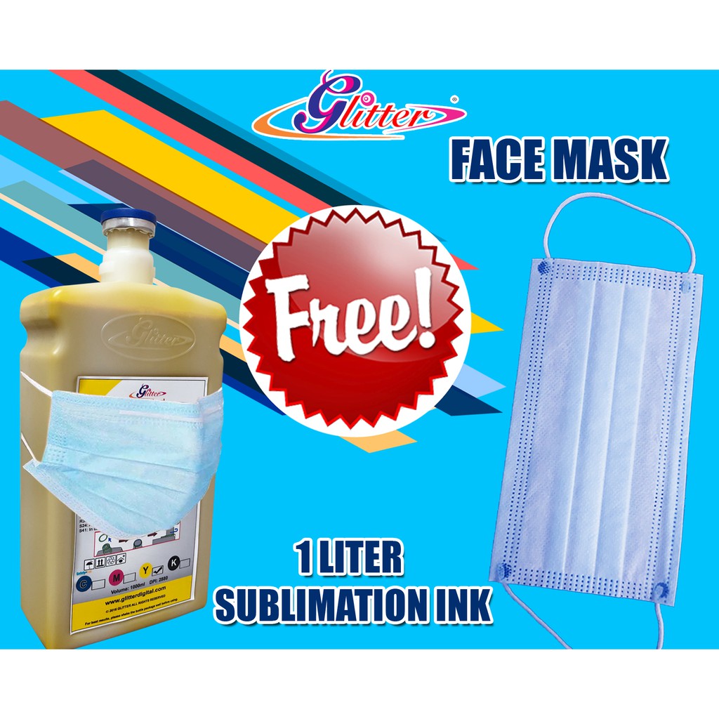 glitter sublimation ink