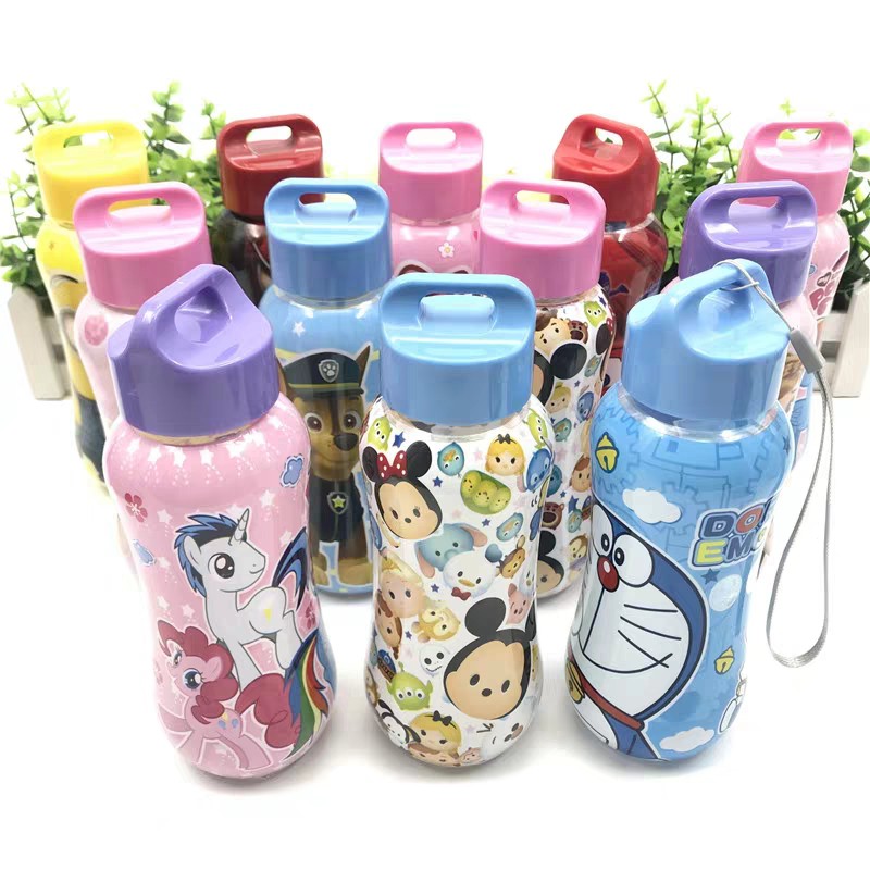 kids character water bottles
