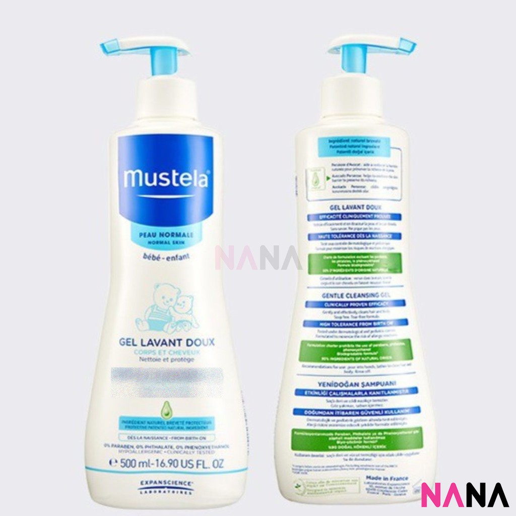 mustela wash gel