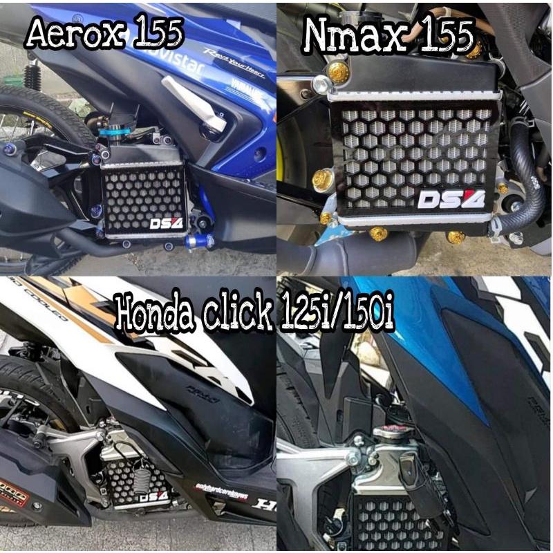 DS4 Radiator Cover ( Click 125i / Click 150i / Nmax 155 / Pcx / Adv
