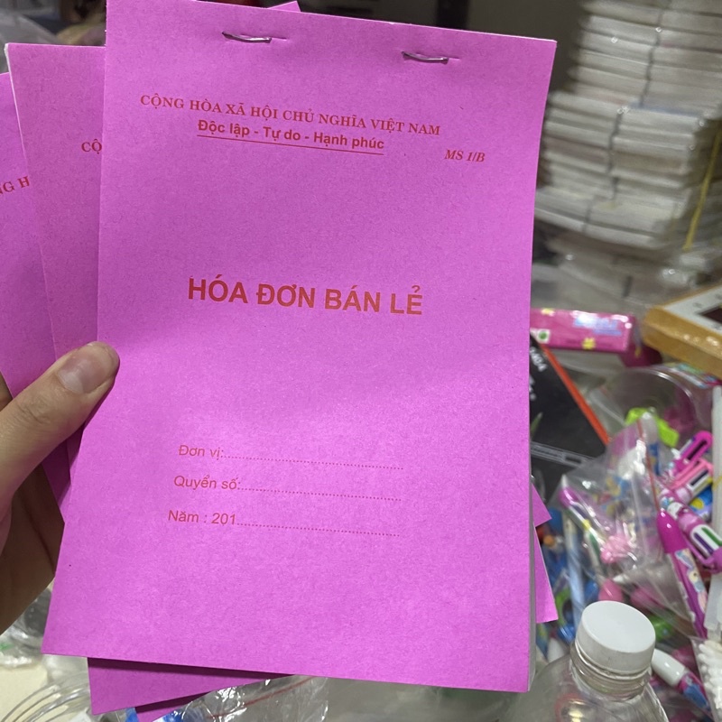 Retail Invoice 1 Pair Of 48 Sheets (1 Book) Shopee Philippines