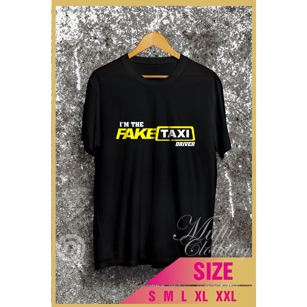 Fake taxi driver Shirt | Shopee Philippines