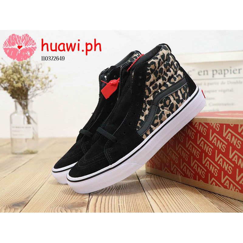 leopard van shoes