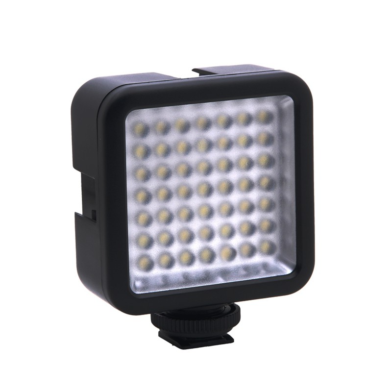 Mini DC 3V 5.5W 49 LED Video Camera Light Panel Lamp 6000K ZJP Shopee