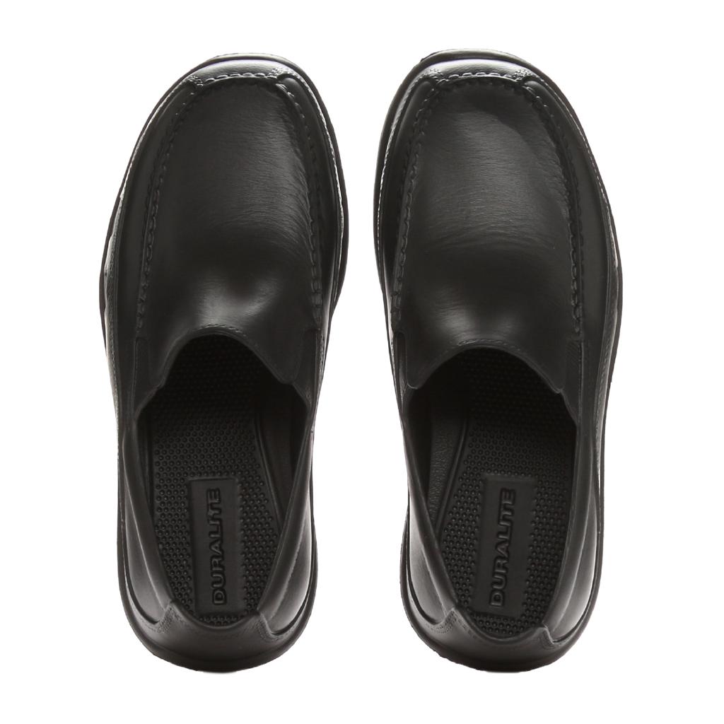 Duralite Mens Ecco Loafers in Black Shopee Philippines