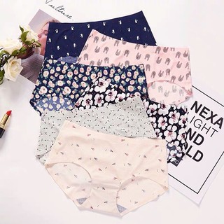 SF NEW Printed Design Women Seamless sexy Lingerie Panty underwear panties(free size)