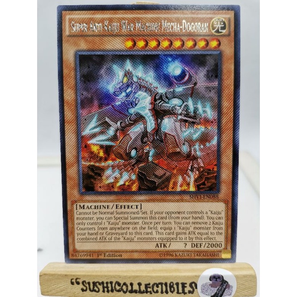 Yugioh! 1x Super AntiKaiju War Machine MechaDogoran (MP17/SHVI Rare