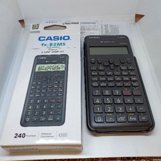 Original Casio fx-82MS / fx82MS / fx 82ms Scientific Calculator Latest ...