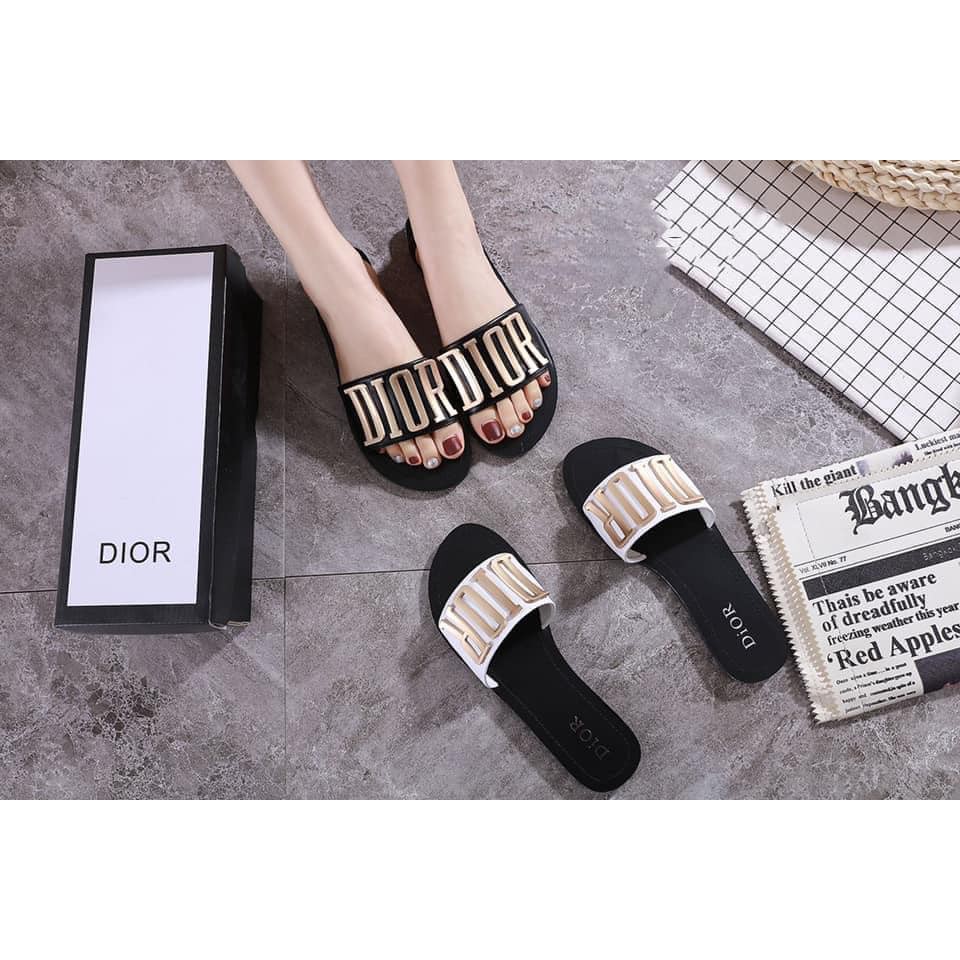 dior sandals flat