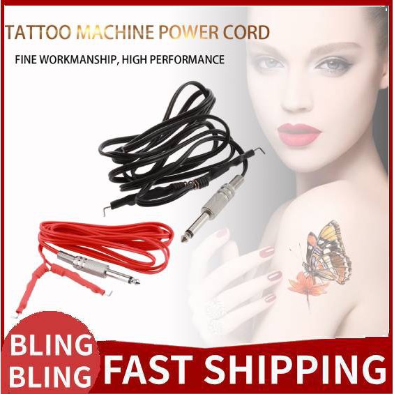 Pro Tattoo Clip Cord Plug 6 Feet Power Supply Tattoo Machine