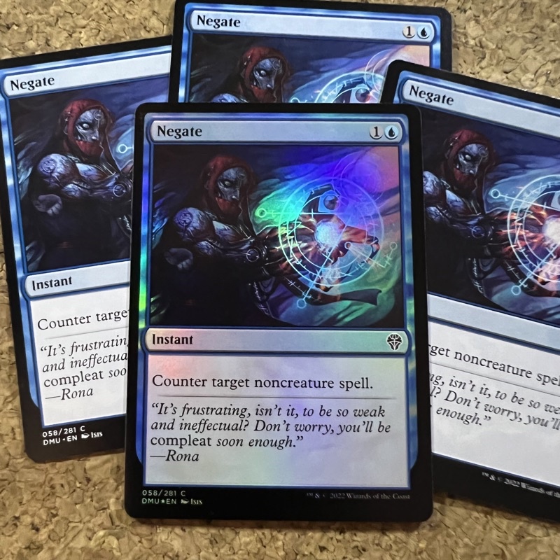 NEGATE DOMINARIA UNITED BLUE MTG MAGIC THE GATHERING Shopee