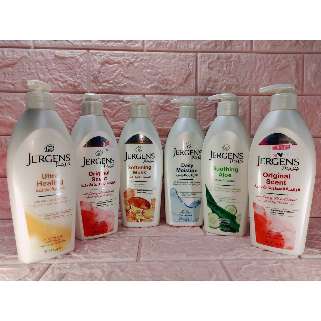 Authentic JERGENS Lotion 400ml MADE IN UAE EXP2024 Shopee Philippines