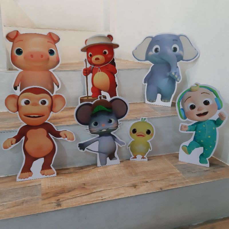 Cocomelon Characters Party standee 15inches and 24inches/2ft | Shopee ...