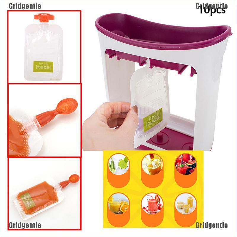 reusable weaning pouches