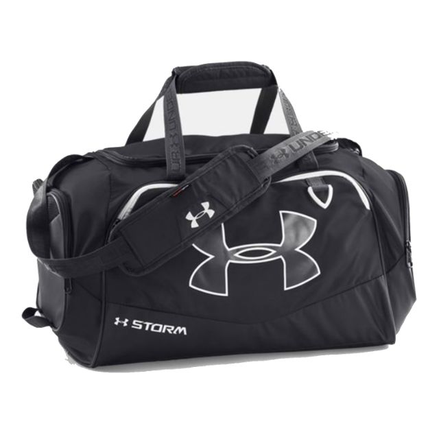 under armour duffle bag black