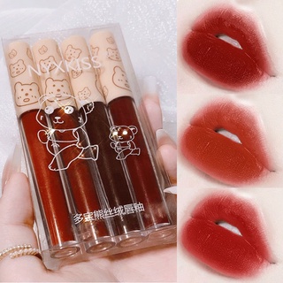 Ripe Girl 4pcs Lip tint Set Matte Lipstick Make up Long Lasting Liquid Lip stick Set Waterproof Cosmetics Makeup