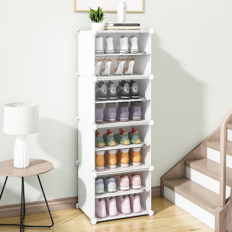 COD Shoe Rack Organizer Cabinet 4-8Layer Dust-Proof Drawer Type Screwless Stackable Big Size Black