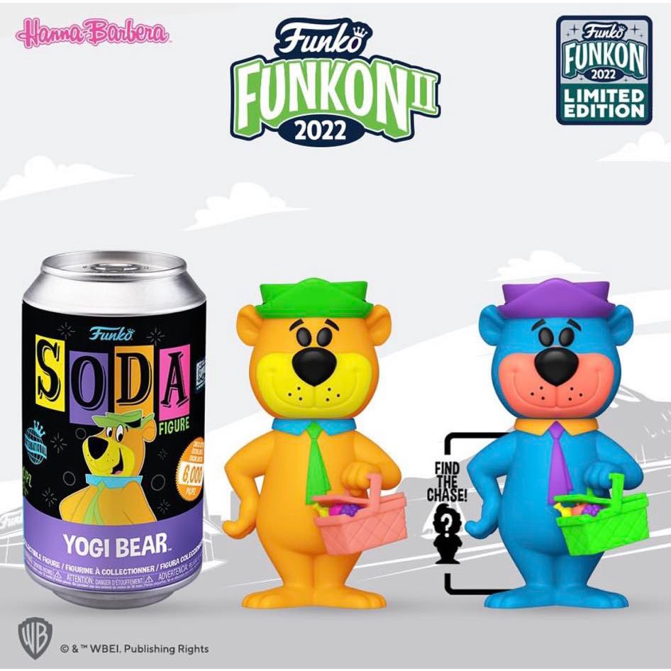 Funko Vinyl SODA: Hanna-Barbera - Yogi Bear | Shopee Philippines