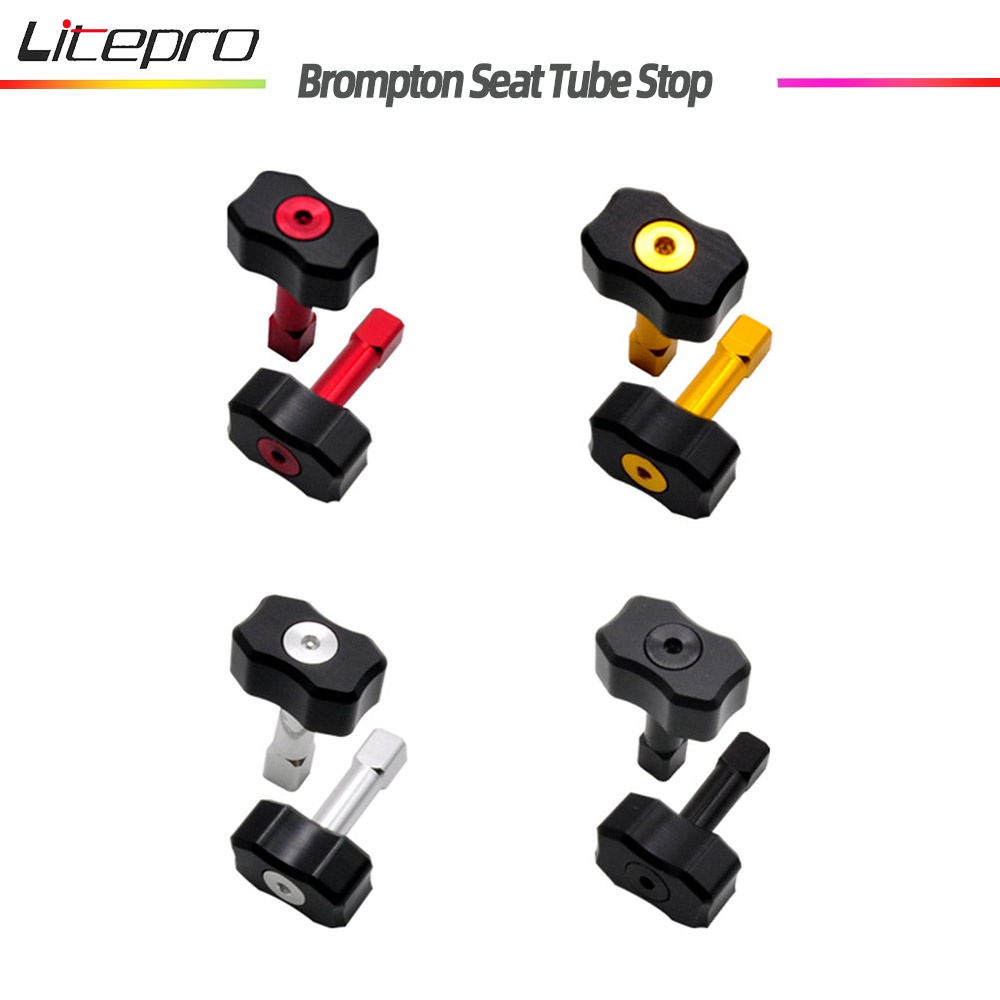 Folding Bike Seat Pipe Stopper Mushroom Head For Brompton Bicycle Seat