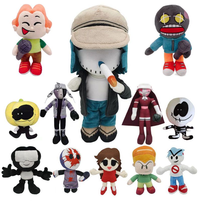 New Friday Night Funkin Fnf Stuffed Toys Garcello Whitty Spooky Month ...