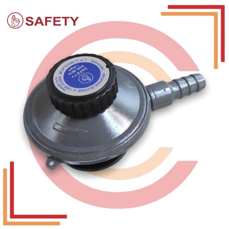 Safety De Salpak or Snap On Gas Stove LPG Regulator for Gasul etc. W