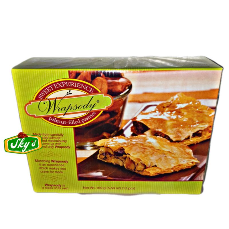 WRAPSODY PILINUTS FILLED PASTRIES 12PCS Shopee Philippines