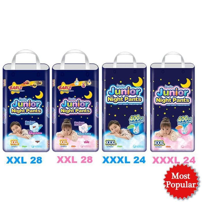 mamypoko junior night pants xxl