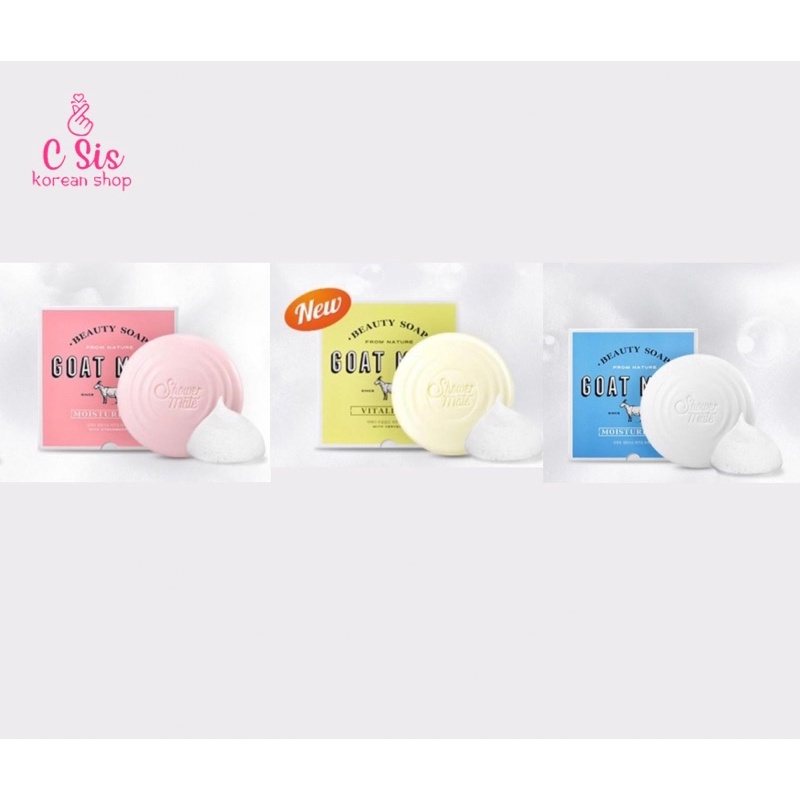 SHOWERMATE Korean Goat Milk Moisturizing Soap 90g Shopee Philippines