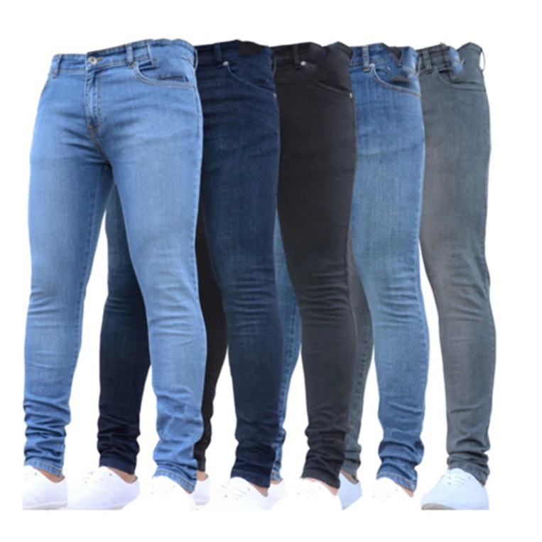 Men's Pants Maong stretchable Skinny Jeans | Shopee Philippines