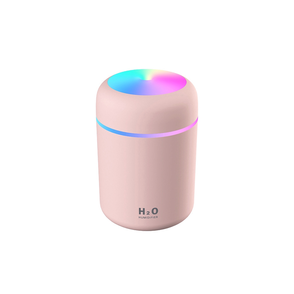 USB Ultrasonic Air Humidifier with LED Light for Home and Car