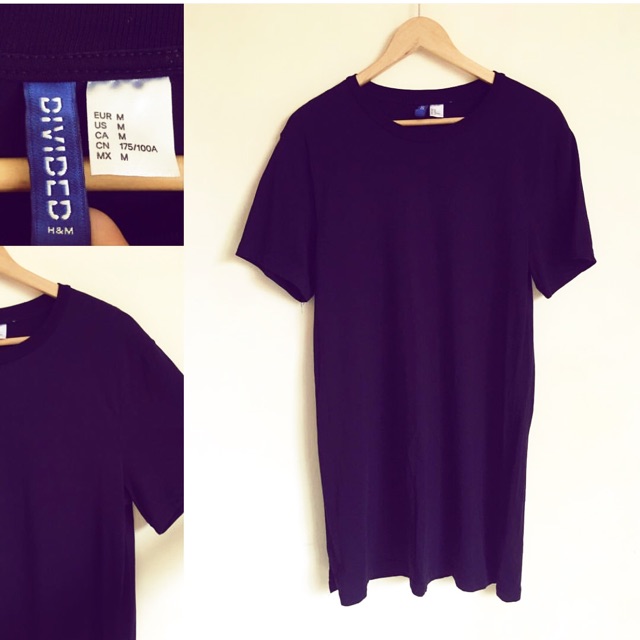 h&m divided t shirt dress