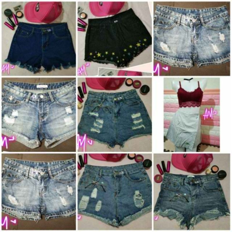 hera denim shorts