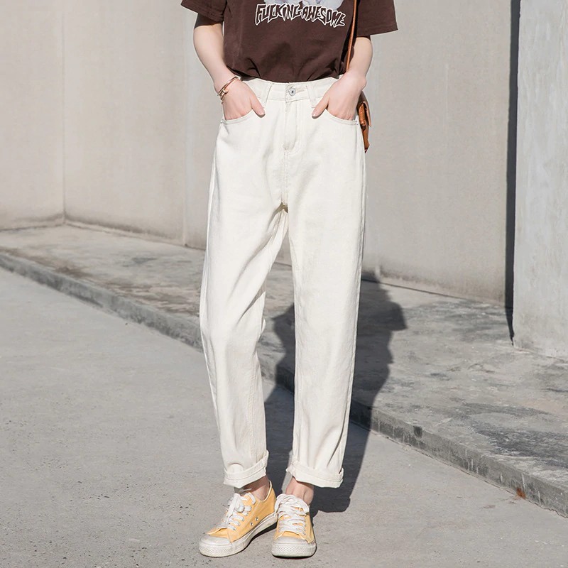 mom straight leg jeans