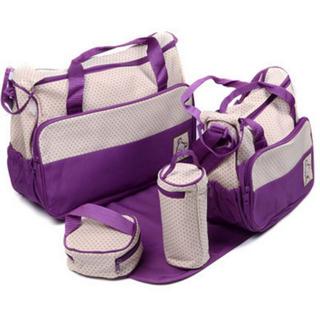lilac diaper bag