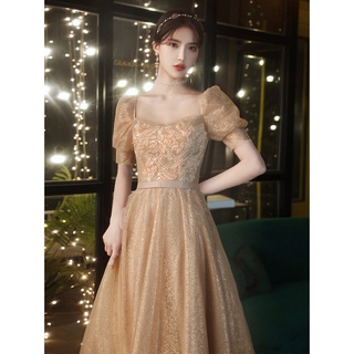 champagne gown for ninang