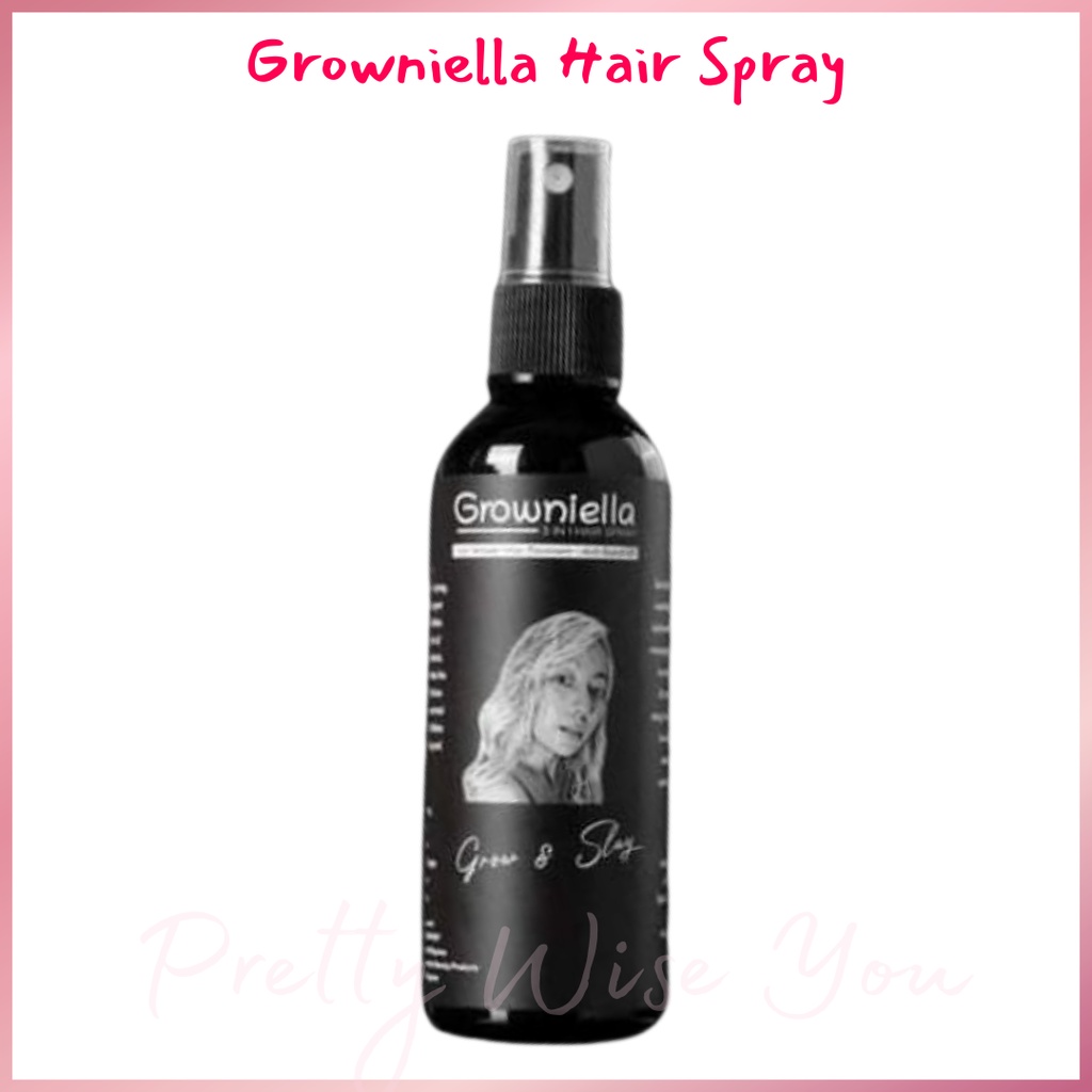 Growniella Hair Growth 3in1 Spray 100ml Hair Grower Treatment Anti Dandruff Shopee Philippines 3402