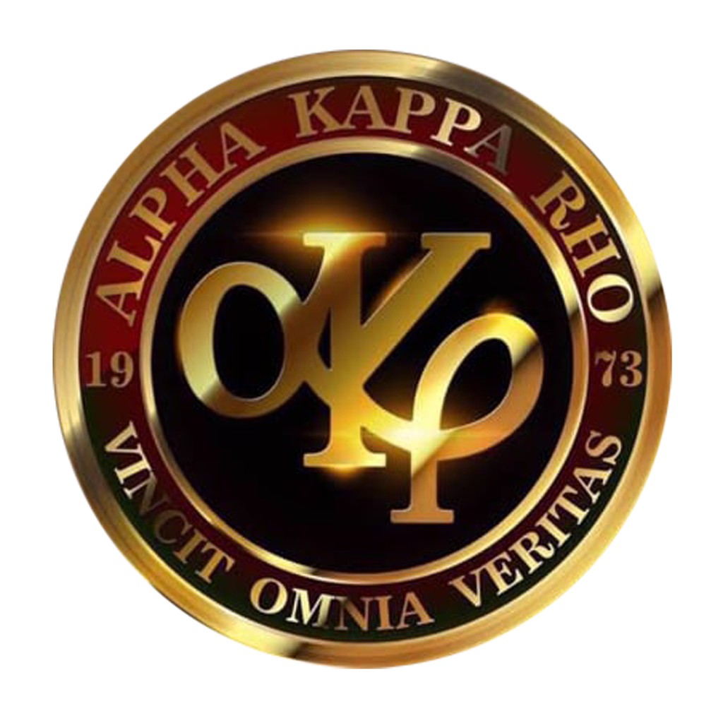 ALPHA KAPPA RHO AKP VINYL STICKER GOLD | Shopee Philippines