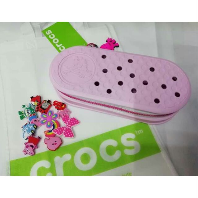 crocs pencil case