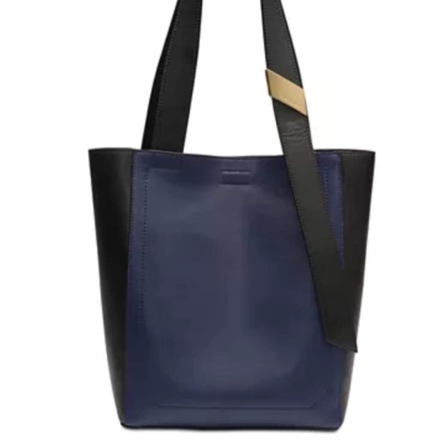 calvin klein leather tote bag