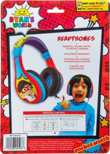 ryan toysreview headphones