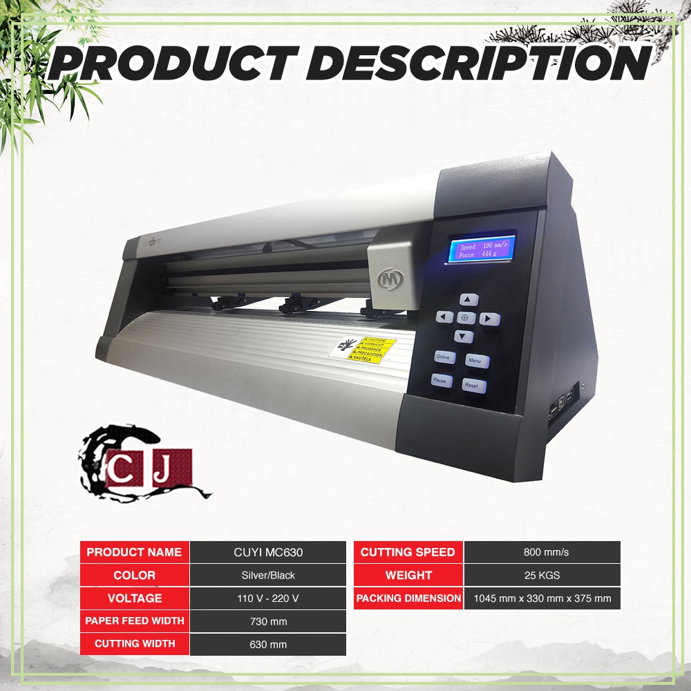 mc630 cutter plotter