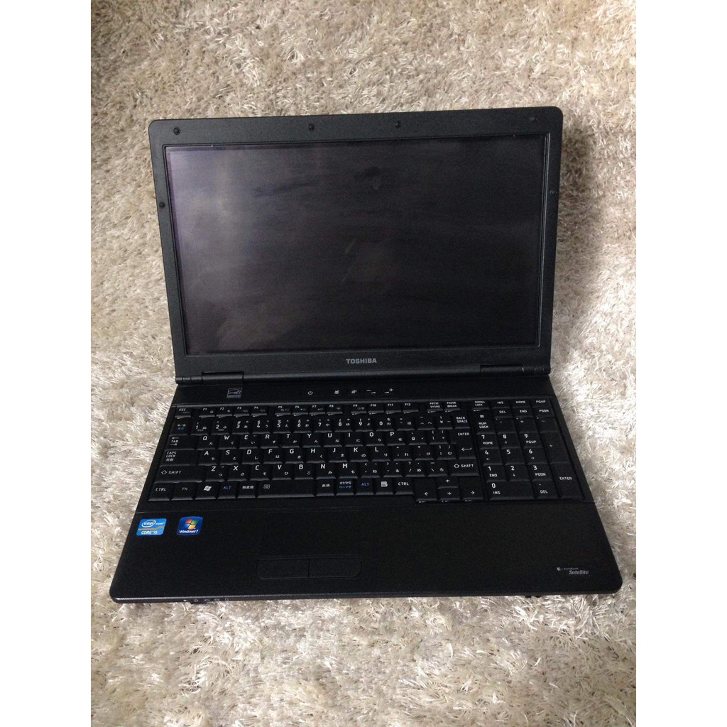 Toshiba Satellite B552 H Core I3 3rd Gen 15 6 Inches Laptop Shopee Philippines