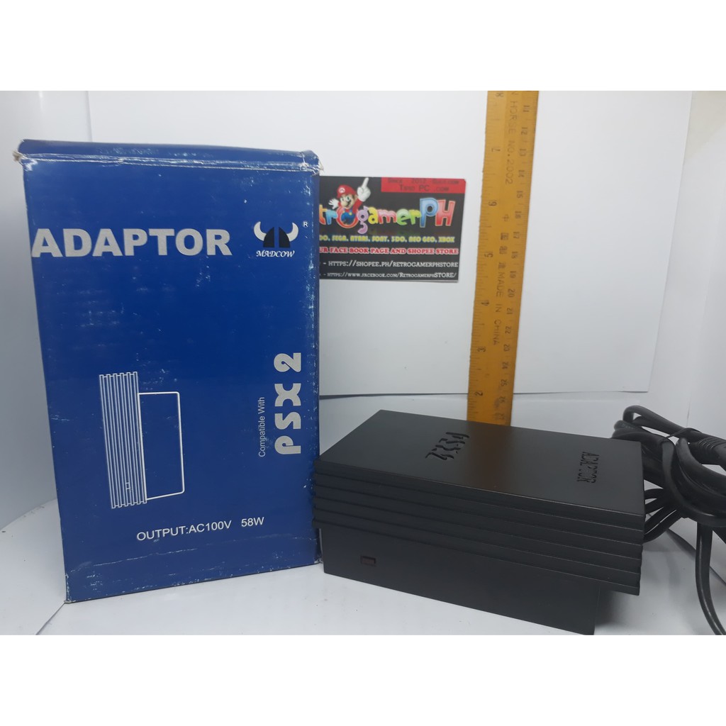 110v To 2v Voltage Power Converter For Ps1 Ps2 Saturn Dc Shopee Philippines