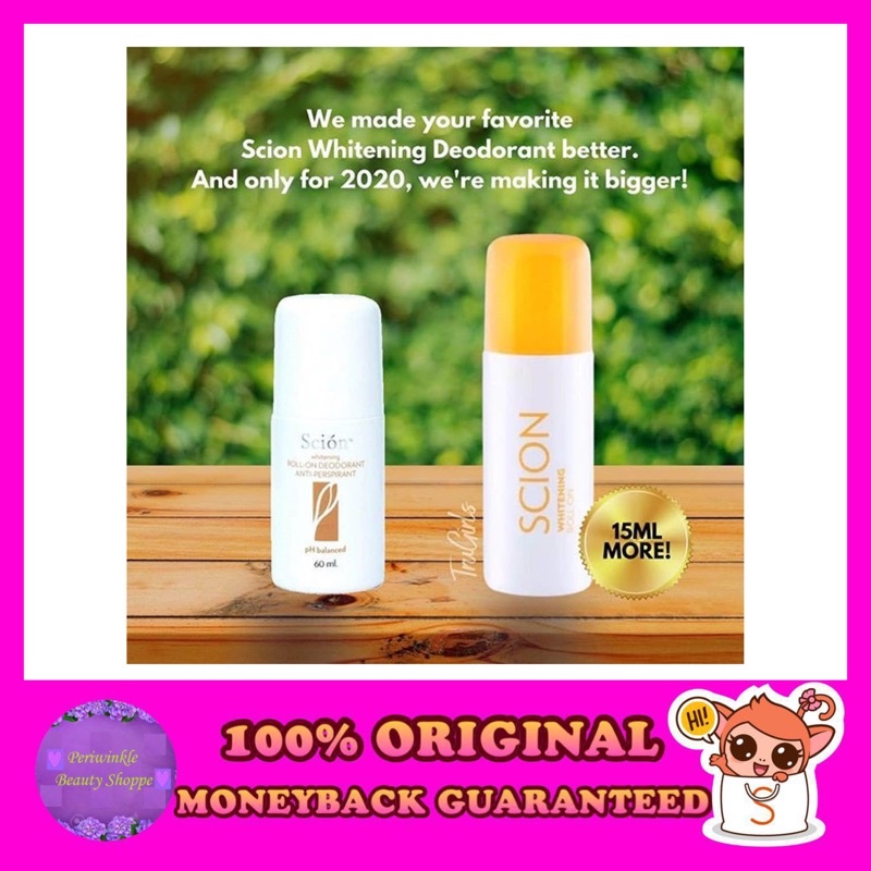 Scion Whitening ROLL ON DEODORANT/PH BALANCED/24 HRS PROTECTION (EXPIRY