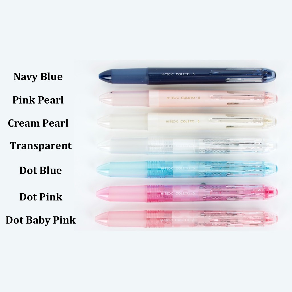 PILOT HITECC COLETO 5 Color Barrel Shopee Philippines