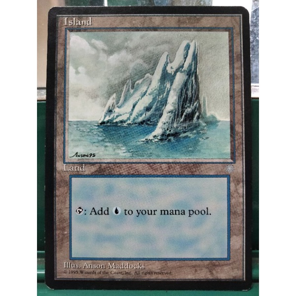 Magic The Gathering(MTG) Card Island Ice Age Shopee Philippines