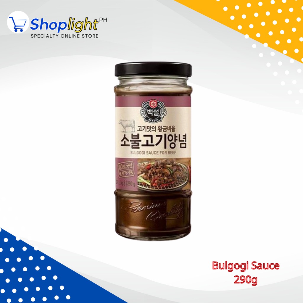 CJ Beksul Korean BBQ Samgyupsal Sauce Beef Bulgogi / Spicy Pork/ Kalbi