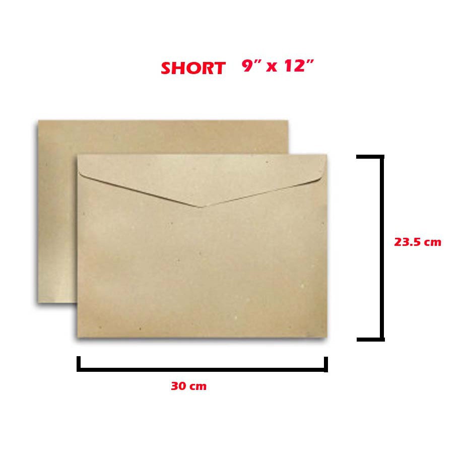 Brown Envelope (50pcs) Shopee Philippines