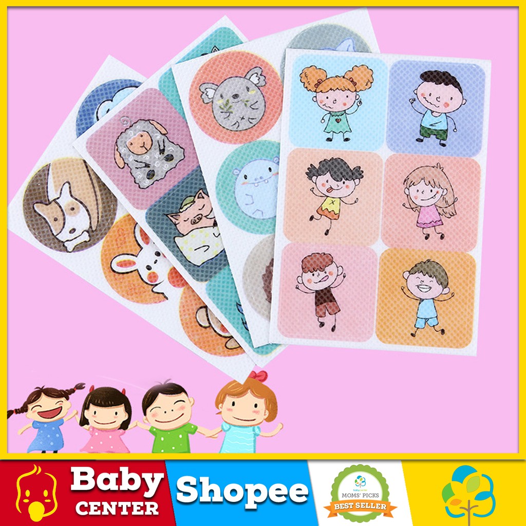 Bailey Baby Anti Mosquito Stickers Lamok Sticker For Cartoon Pictures 36Pcs  Set | Shopee Philippines