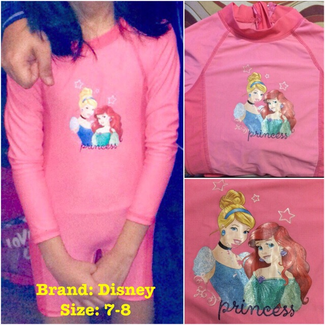 disney princess rash guard